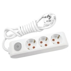 Подовжувач 3/5м з/з + вимикач Multi-Let