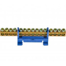 Шина нульова 6*9*15 S.ВС515 на дін рейку (1/20шт) Шина нульова 6*9*15 S.ВС515 на дін рейку (1/20шт)