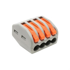 Клема швидкого монтажу DIN 1+1 0,08-4мм VARGO(V-110646) (50шт)