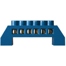 Шина нульова в пластиковому корпусі ВС-6А 06 (6*9) Шина нульова в пластиковому корпусі ВС-6А 06 (6*9)