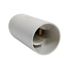 Патрон VARGO E14 пластік,білий (V-115528) Патрон VARGO E14 пластік,білий (V-115528)