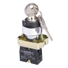 Кнопка XB2-BG41 поворотна з ключом 2-х позиційна Кнопка XB2-BG41 поворотна з ключом 2-х позиційна