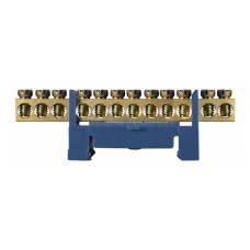 Шина нульова 6*9*12 SВС512.на дін рейку (1/20 шт) Шина нульова 6*9*12 SВС512.на дін рейку (1/20 шт)