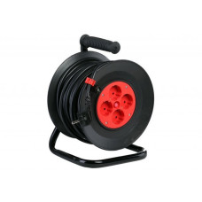 Подовжувач-котушка 4 гнізда 30м з/з LMK72016