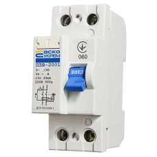 УЗО 2/40 А/30мА (1/60шт) УЗО 2/40 А/30мА (1/60шт)