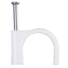 Скоба для кріпл. каб. кругла 16мм VARGO (1/100шт) V-112000 Скоба для кріпл. каб. кругла 16мм VARGO (1/100шт) V-112000