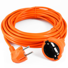 Подовжувач ОРАНЖЕВИЙ  ПВС 2*1,0 (20м)