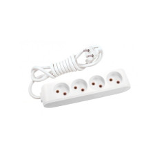 Подовжувач 4/3м з з/з (1/12шт) MULTILET