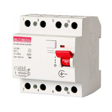 УЗО 4/40А/30 мА (1/30шт) УЗО 4/40А/30 мА (1/30шт)