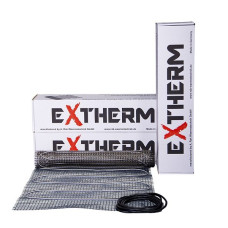 Теплонагрівальний мат Extherm ET 180 180Вт. 1,00м2 двухжильн. тефлон Теплонагрівальний мат Extherm ET 180 180Вт. 1,00м2 двухжильн. тефлон